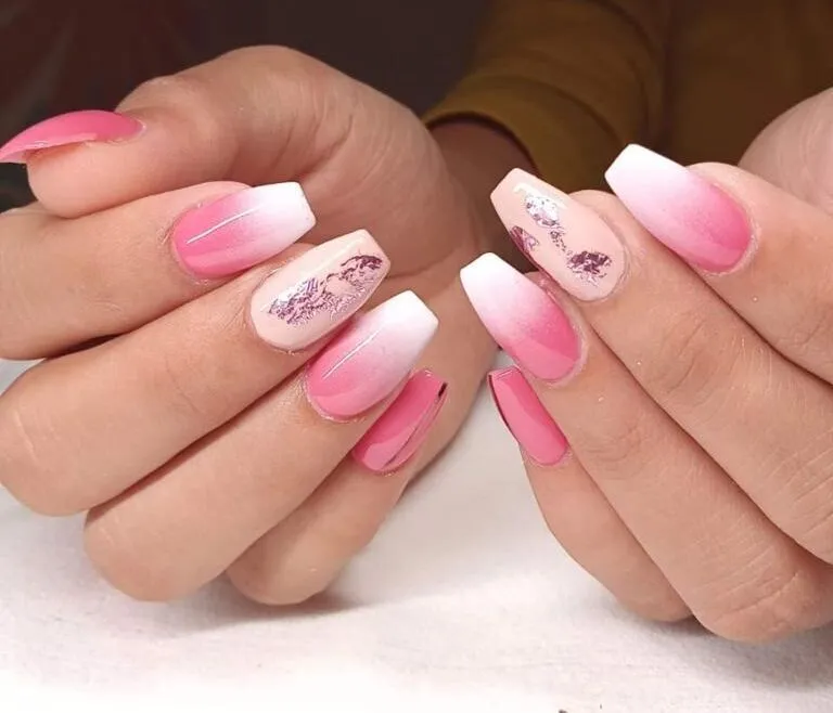 Acrylic Extensions with Gel Polish